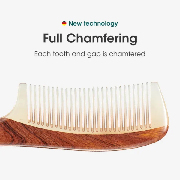 Natural Wood Comb - Image 5