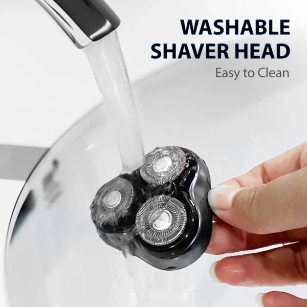 Electric Shaver With Washable Blade - Image 3