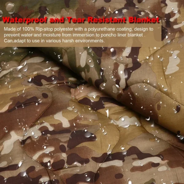 Water Repellent Blanket Suitable For Outdoor, Camping, Hiking - Image 5