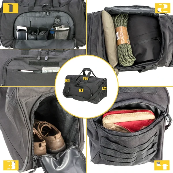 Waterproof Travel Duffel Bag For Outdoor And Fitness Training - Image 5