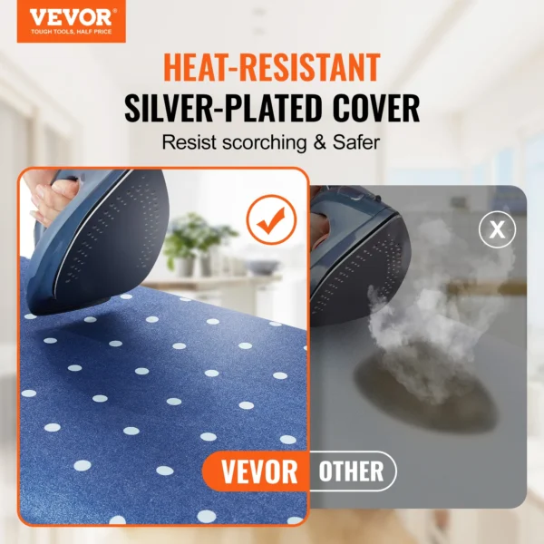 Full-Size Ironing Board With Removable And Washable Cover - Image 2