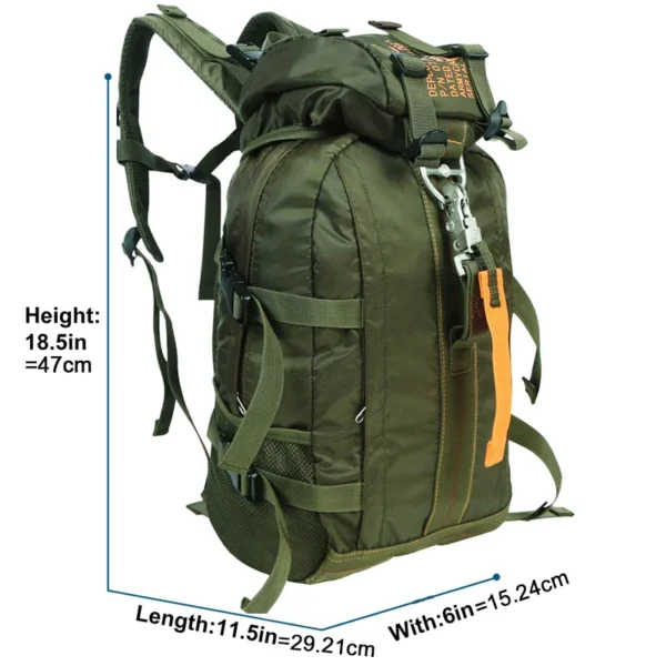 Waterproof Lightweight Backpack For Travel, Hiking - Image 4