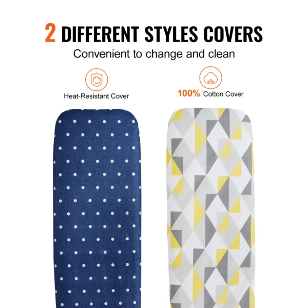 Full-Size Ironing Board With Removable And Washable Cover - Image 5