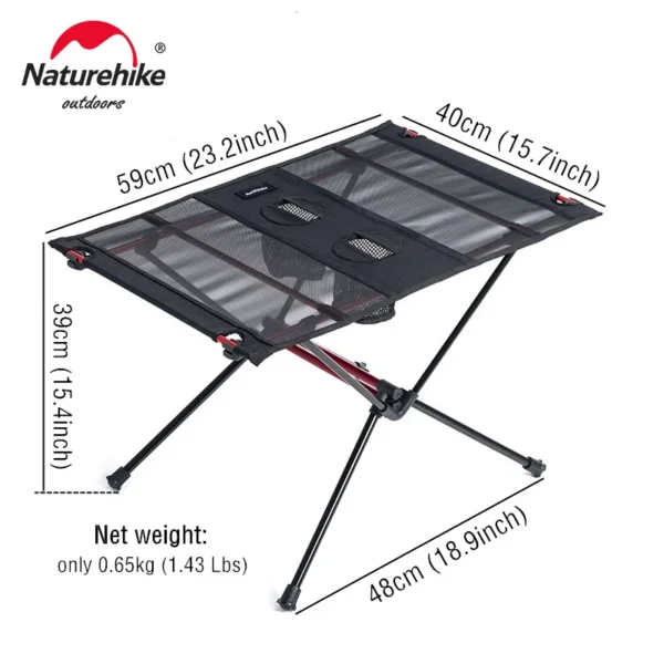Ultralight Foldable Table For Outdoor, Picnic, Camping, Fishing - Image 5