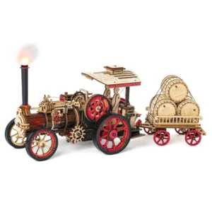 3D Wooden Puzzle Tractor