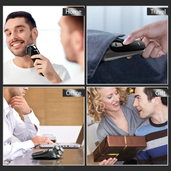 Electric Shaver With Washable Blade - Image 6